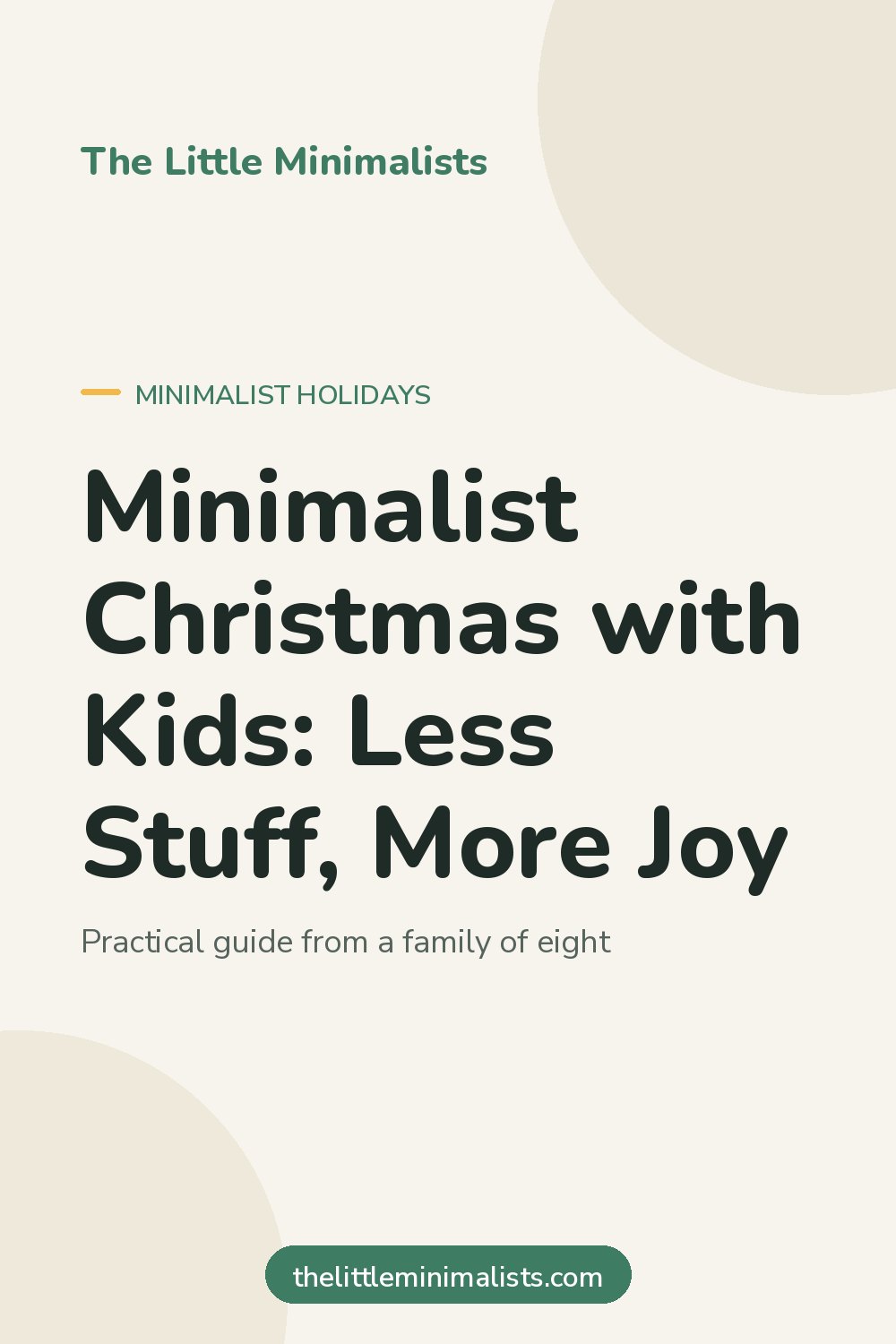 Minimalist Christmas with Kids: Less Stuff, More Joy